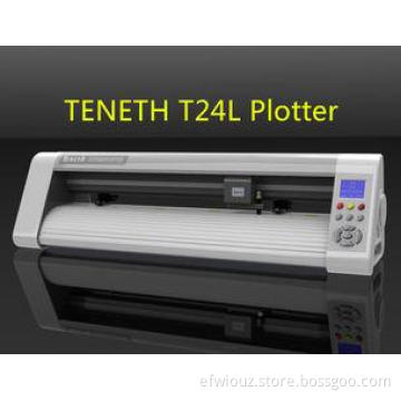 24'' Vinyl Contour Cutting Plotter T24L USB Output Directly